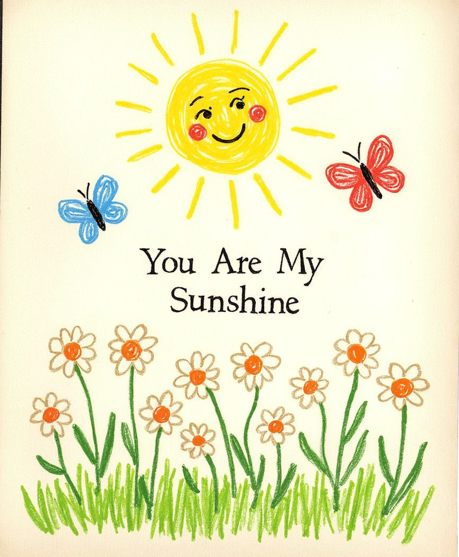 You Are My Sunshine – Kids & Nursery Digital Wall Art (4:5 & 2:3 Ratios)