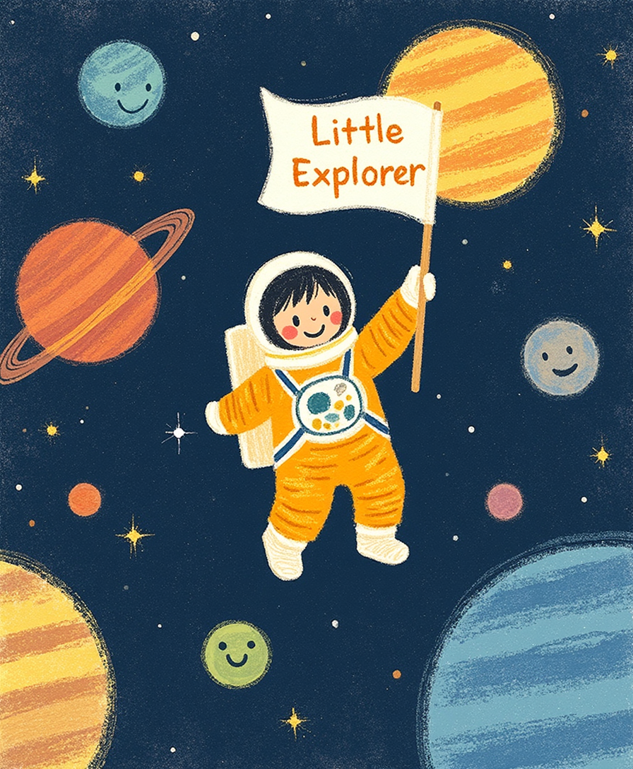 Little Explorer – Kids & Nursery Digital Wall Art