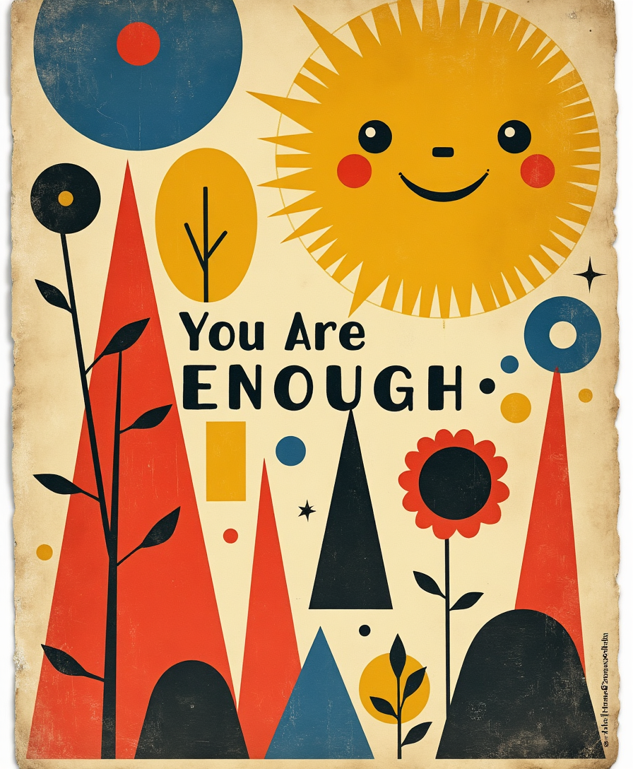 You Are Enough – Kids & Nursery Wall Art | Digital Download