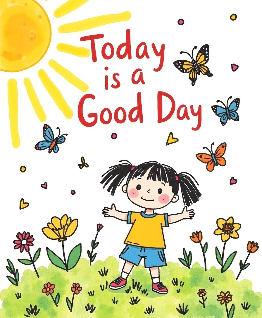 Today is a Good Day – Printable Wall Art for Kids & Nursery