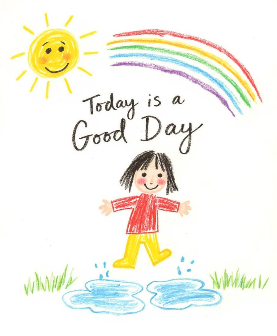 Today is a Good Day – Printable Wall Art for Kids & Nursery