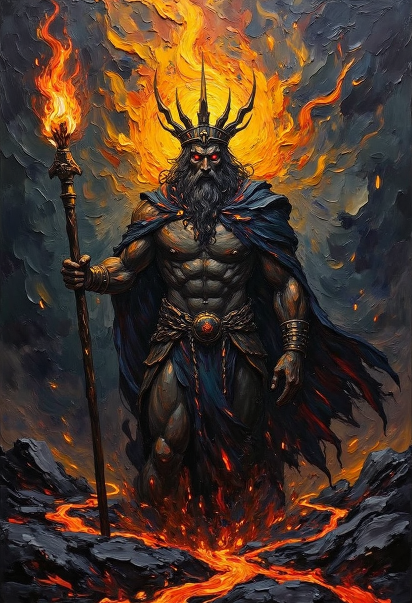 Hades – God of the underworld | Greek Mythology Digital Wall Art