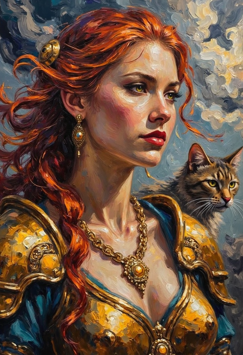 Freyja – Goddess of love, beauty, fertility, and powerful magic | Norse Mythology Digital Wall Art