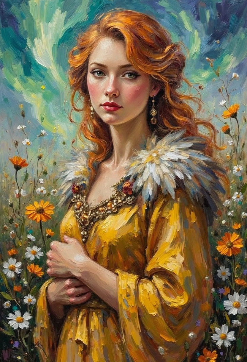 Freyja – Goddess of love, beauty, fertility, and powerful magic | Norse Mythology Digital Wall Art