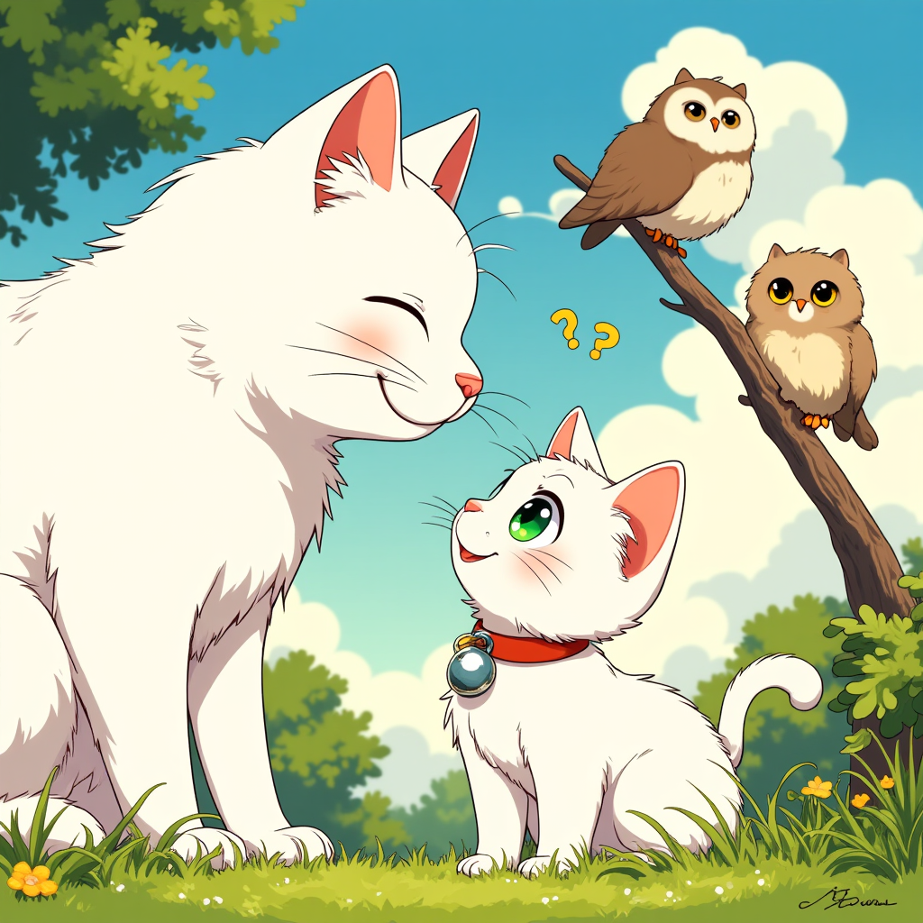 Brave Little Kitty's Heart: Conquering Worries