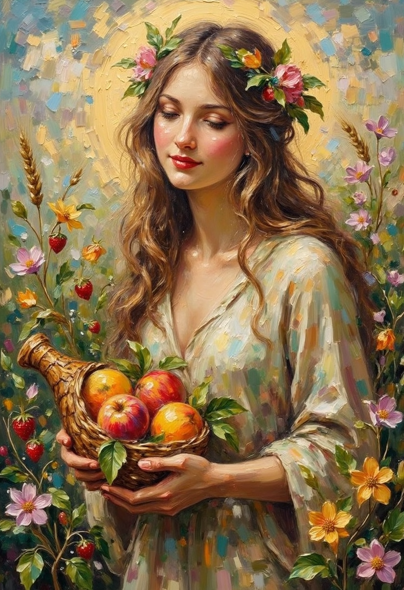 Demeter – Goddes of agriculture and harvest | Greek Mythology Digital Wall Art