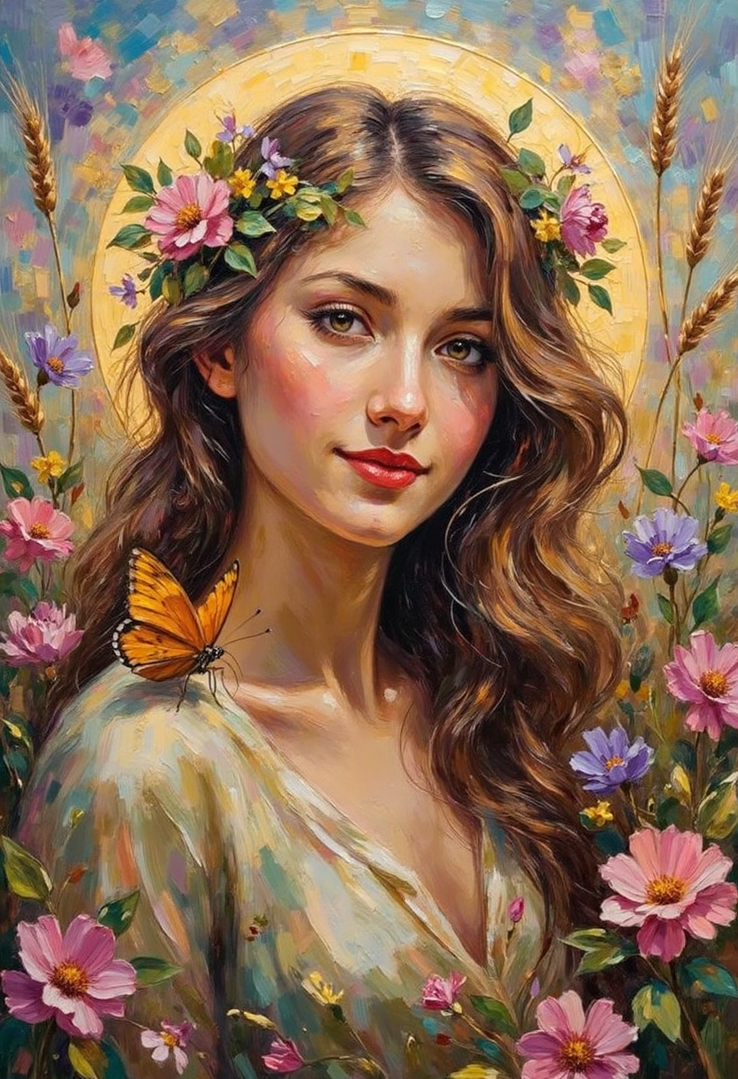 Demeter – Goddes of agriculture and harvest | Greek Mythology Digital Wall Art