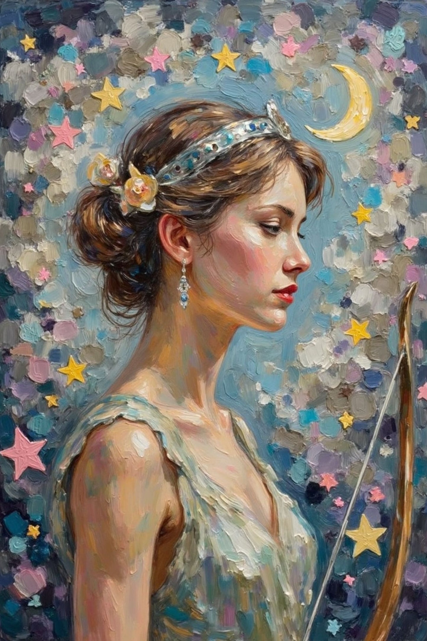 Artemis – Goddess of the moon, hunting, and protector of young women | Greek Mythology Digital Wall Art