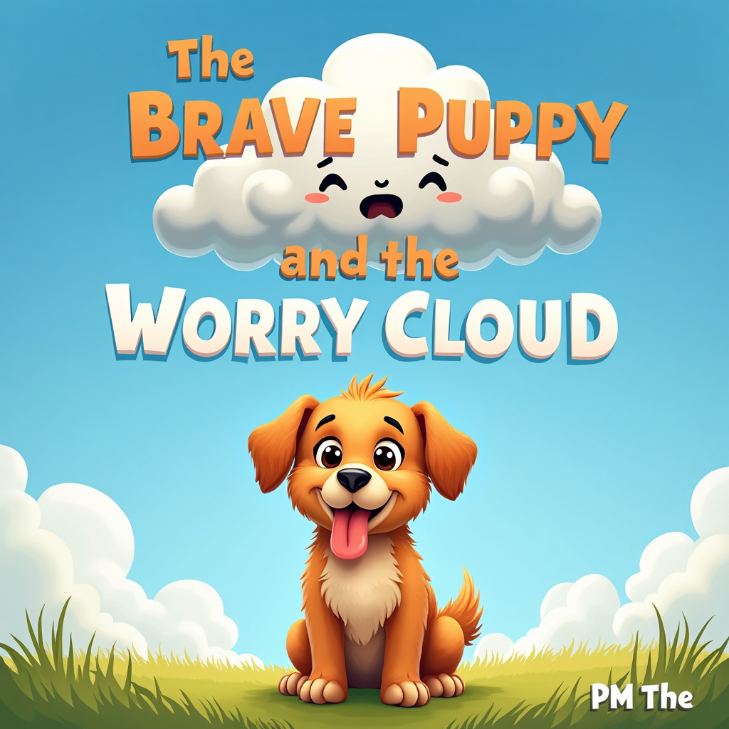 The Brave Puppy and the Worry Cloud
