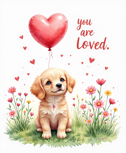You Are Loved – Kids & Nursery Digital Wall Art (4 Unique Designs, 4:5 & 2:3 Ratios)