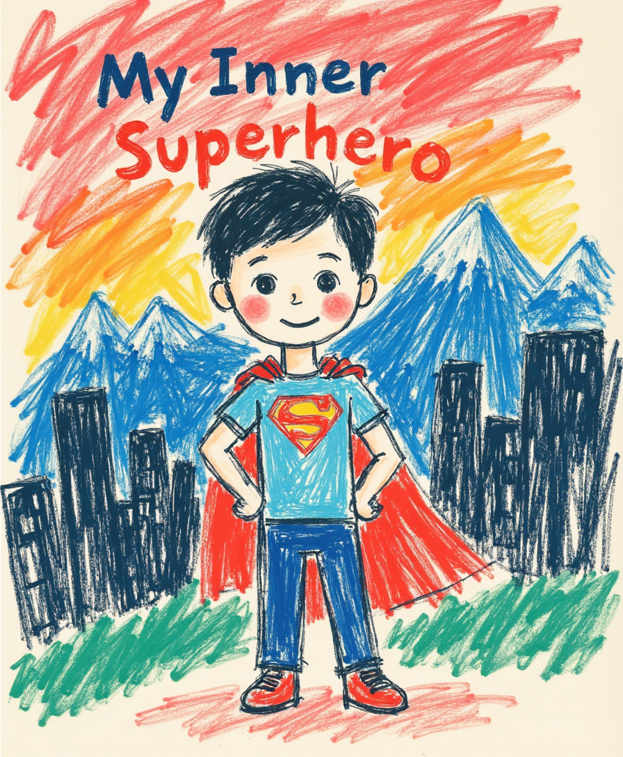 My Inner Superhero – Kids & Nursery Digital Wall Art