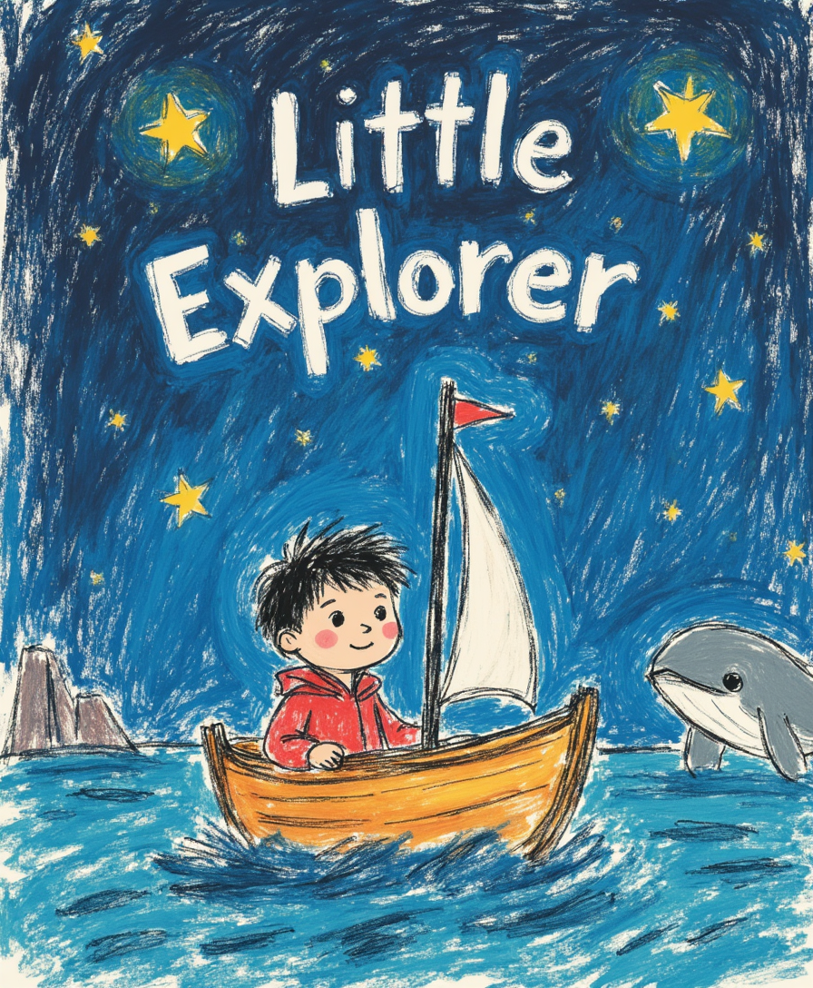 Little Explorer – Kids & Nursery Digital Wall Art