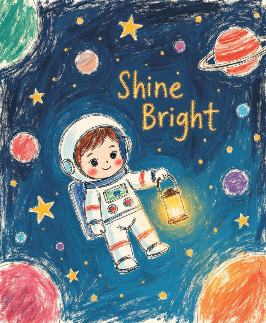 Shine Bright – Kids & Nursery Digital Wall Art | Printable Artwork (4:5 & 2:3 Ratios)