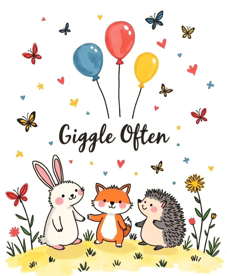 Giggle Often – Kids & Nursery Wall Art