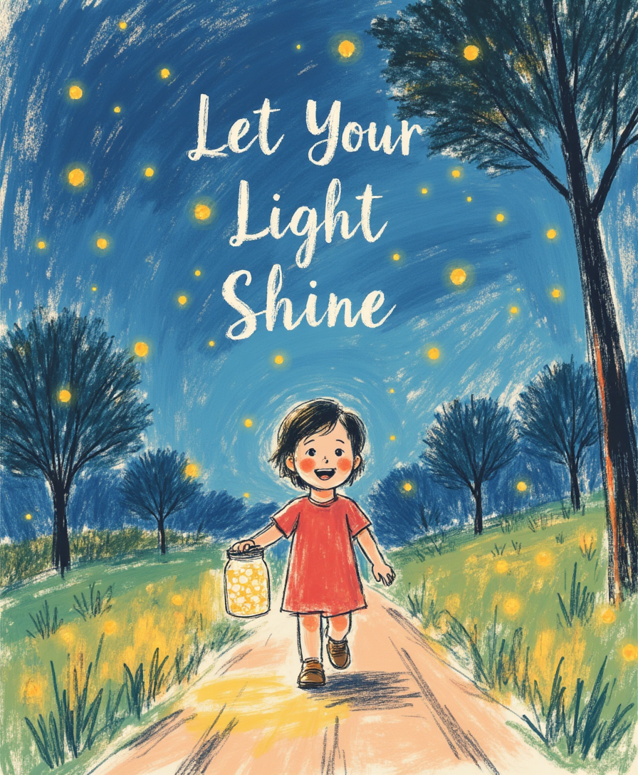Let Your Light Shine – Kids & Nursery Wall Art | Digital Download