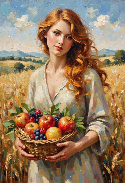 Demeter – Goddes of agriculture and harvest | Greek Mythology Digital Wall Art