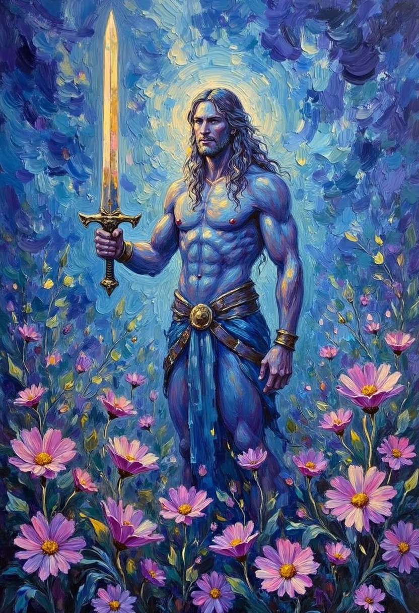 Freyr – God of fertility, prosperity, harvest, and peace | Norse Mythology Digital Wall Art