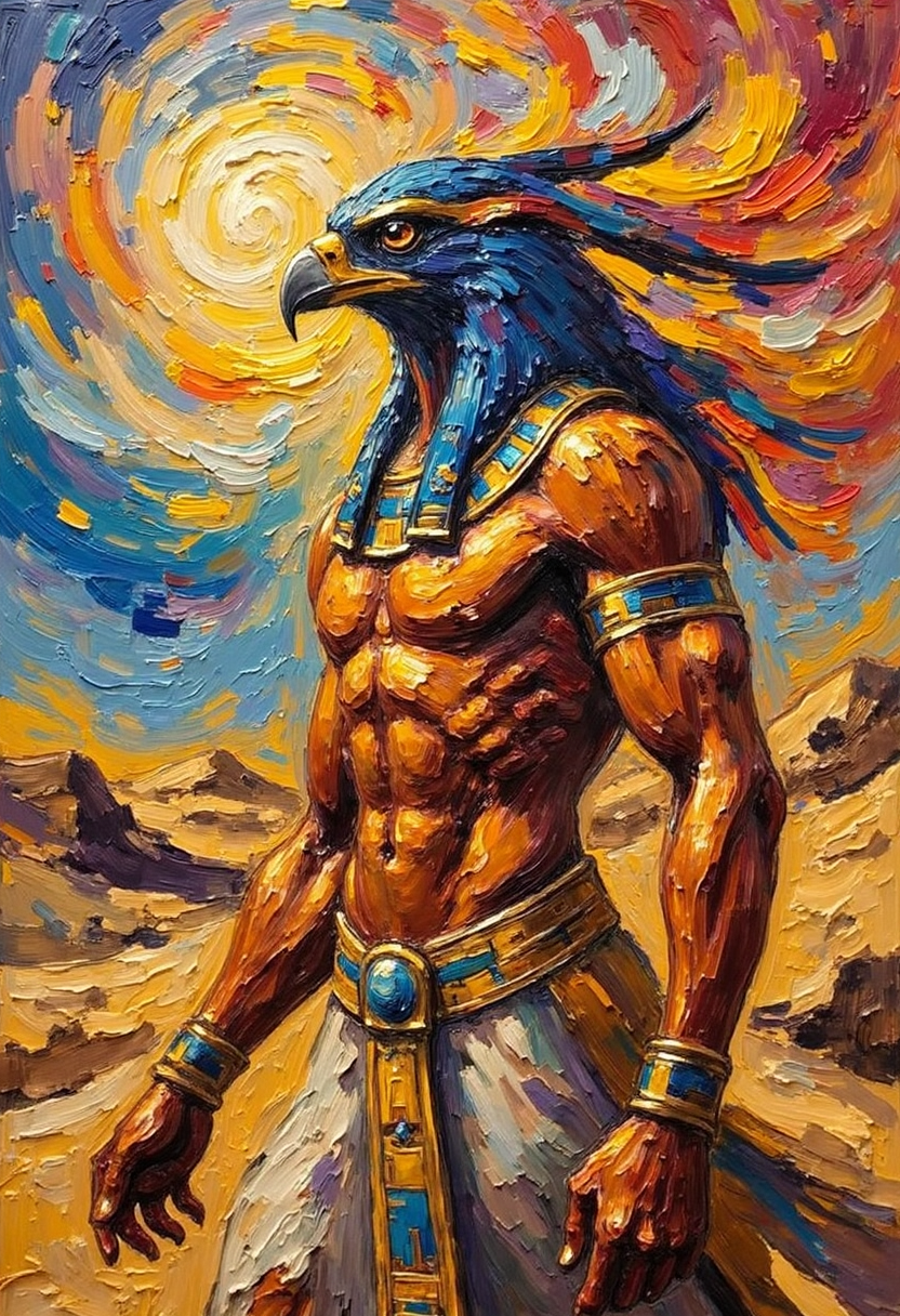 Ra – The sun god, supreme creator, ruler of the heavens | Egyptian Mythology Digital Wall Art