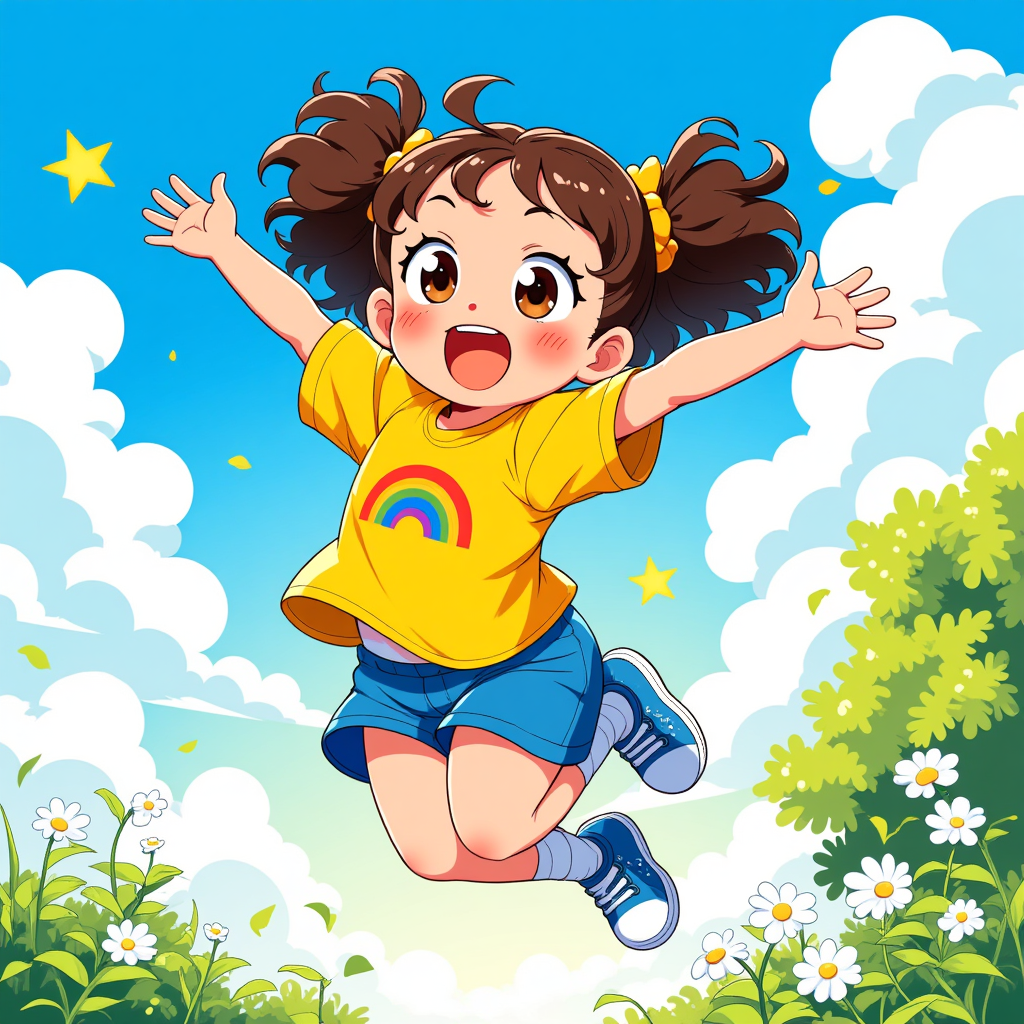 A Rainbow in My Heart: Celebrating Happiness