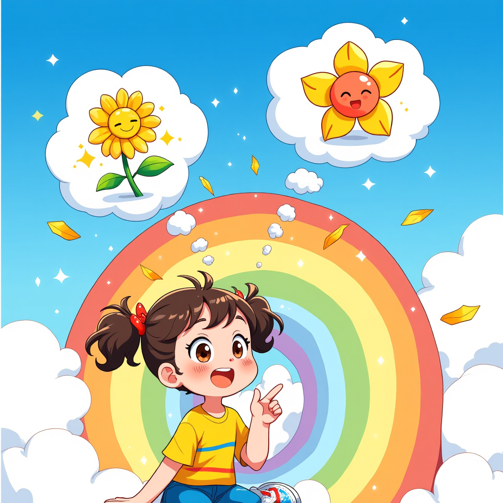 A Rainbow in My Heart: Celebrating Happiness