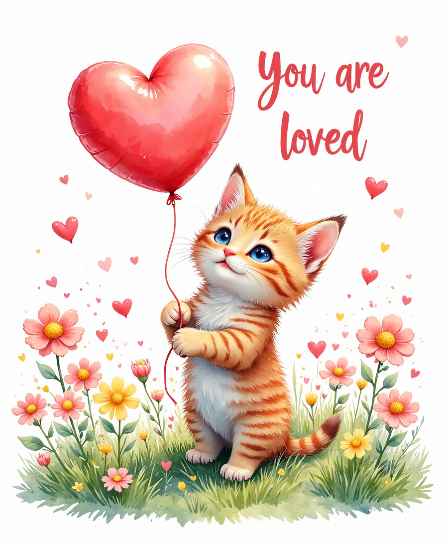 You Are Loved – Kids & Nursery Digital Wall Art (4 Unique Designs, 4:5 & 2:3 Ratios)
