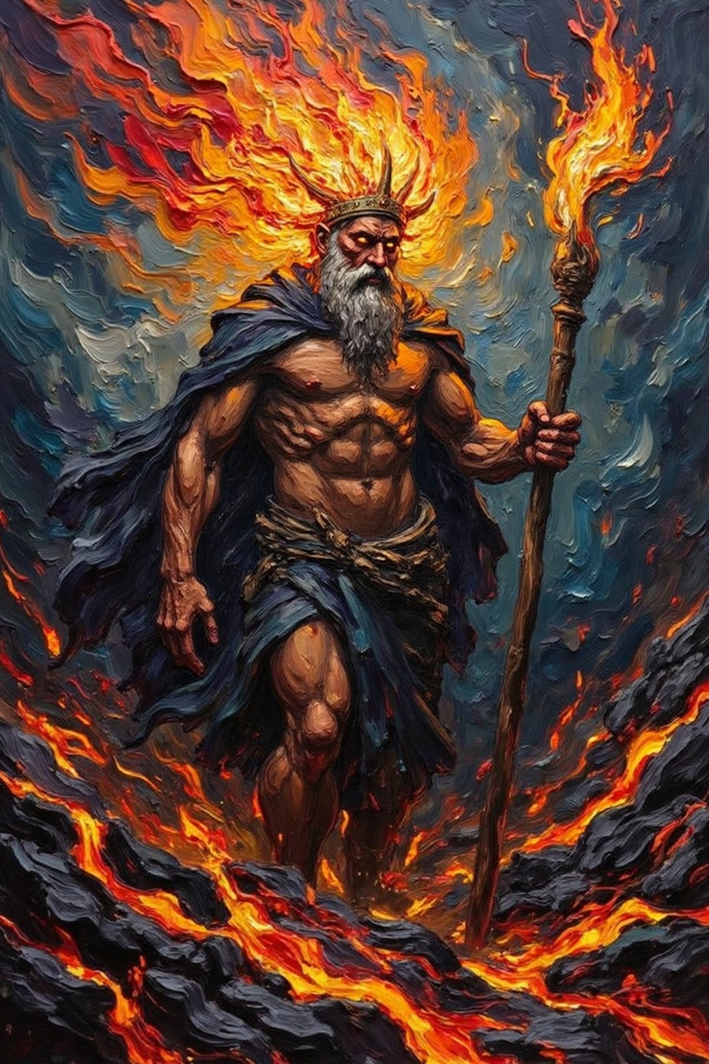 Hades – God of the underworld | Greek Mythology Digital Wall Art